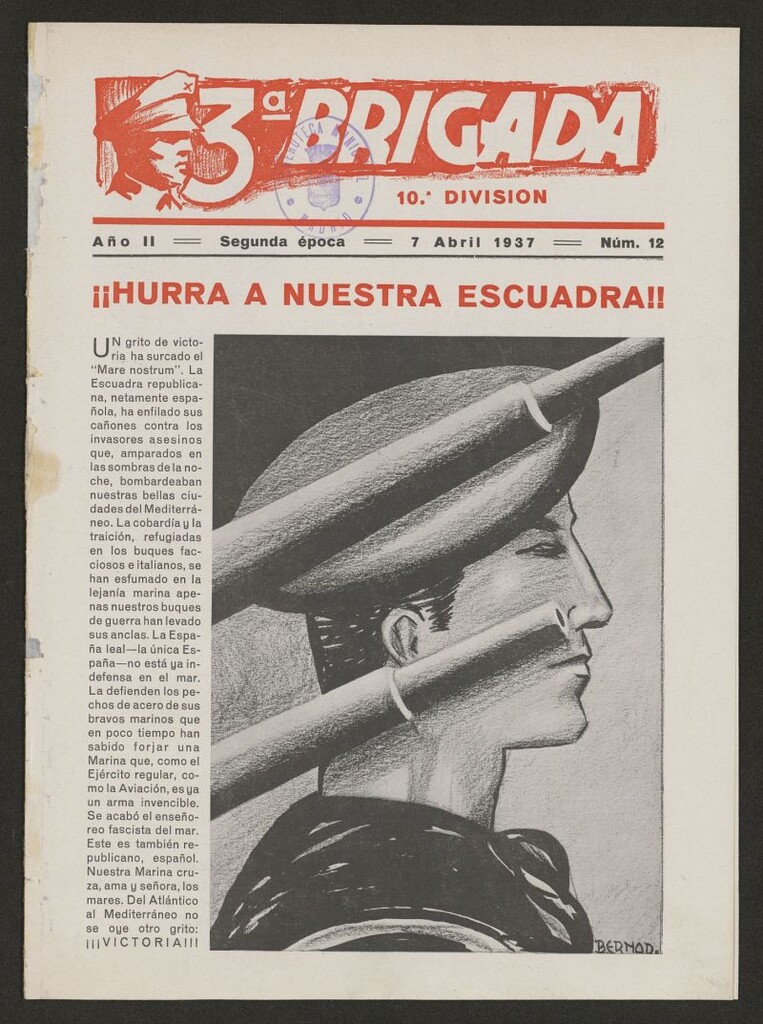 Miniatura de 3ª brigada : 10 división del 7 de abril de 1937