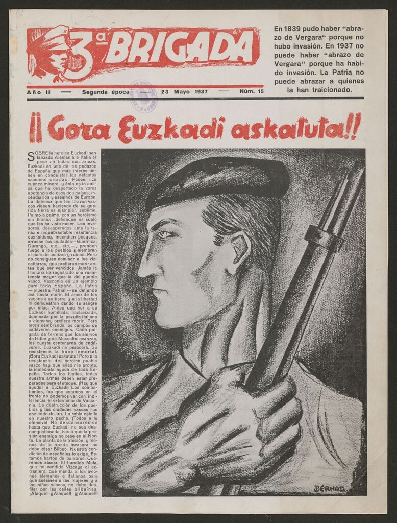 Miniatura de 3ª brigada : 10 división del 23 de mayo de 1937
