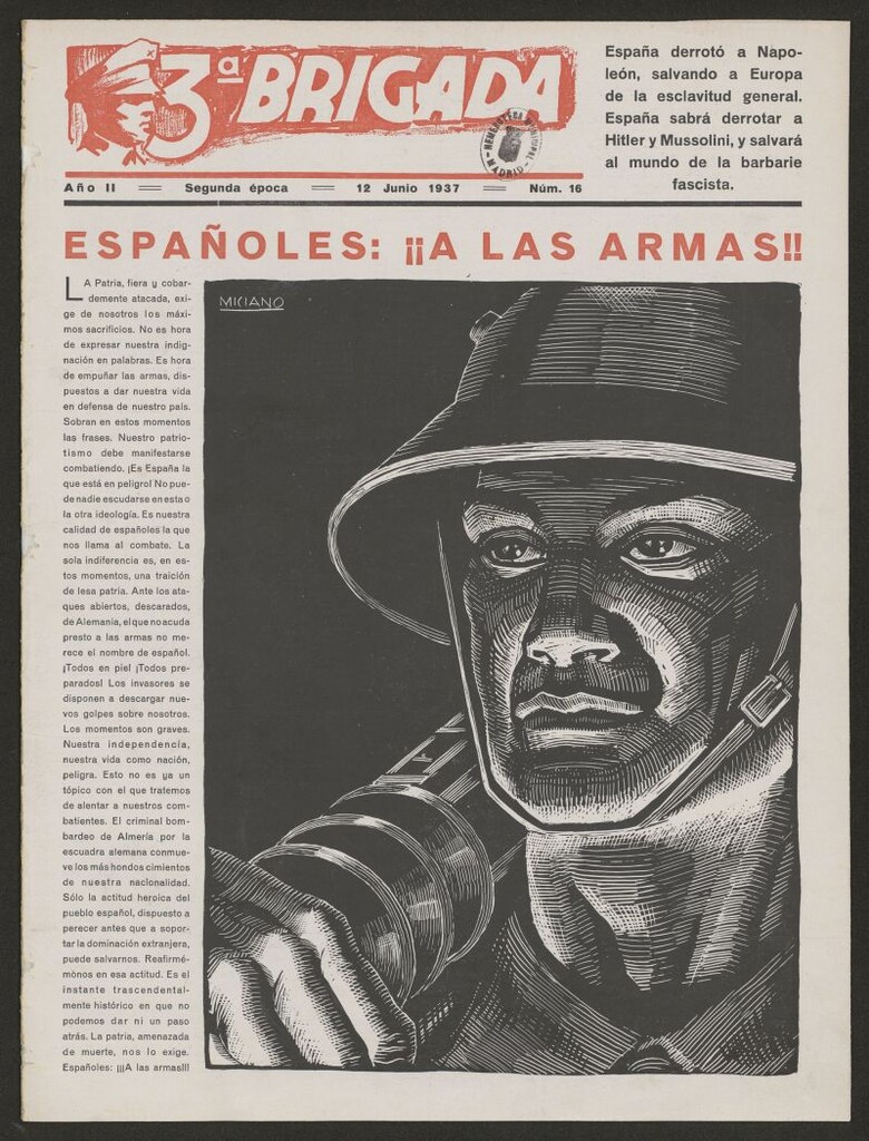 Miniatura de 3ª brigada : 10 división del 12 de junio de 1937