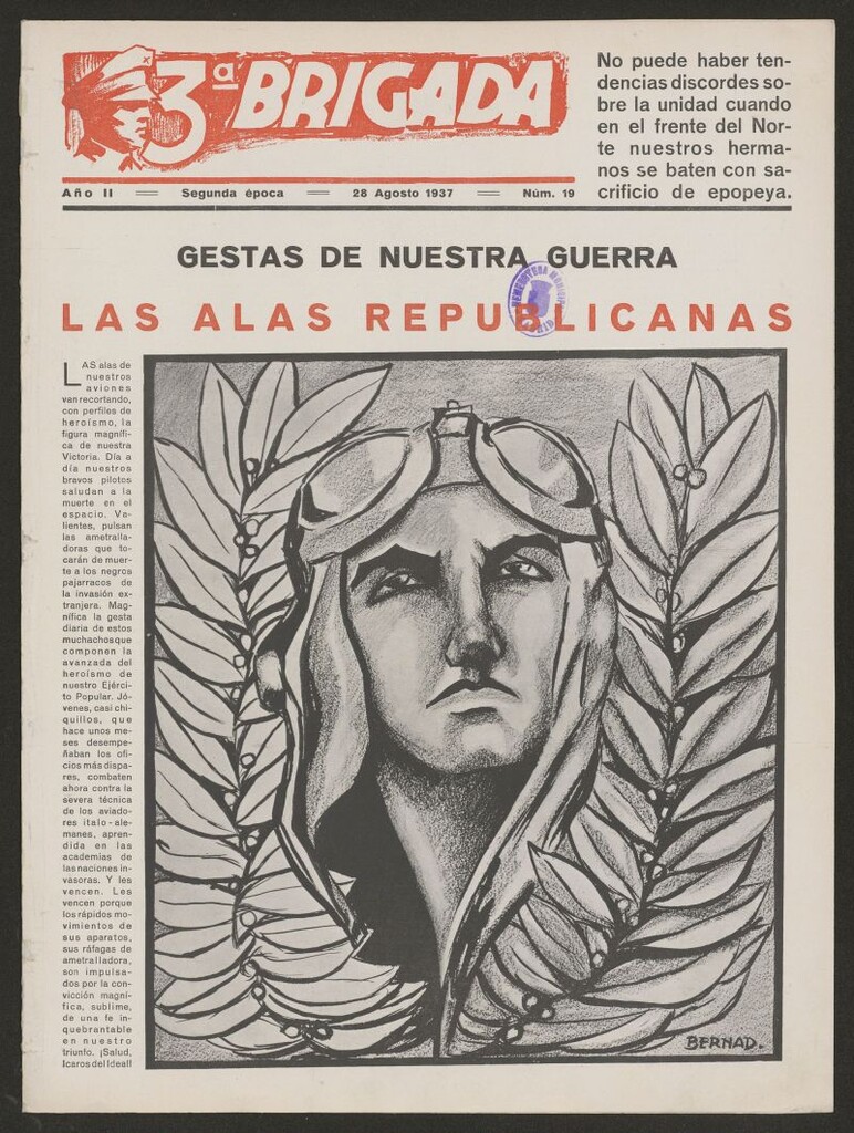 Miniatura de 3ª brigada : 10 división del 28 de agosto de 1937
