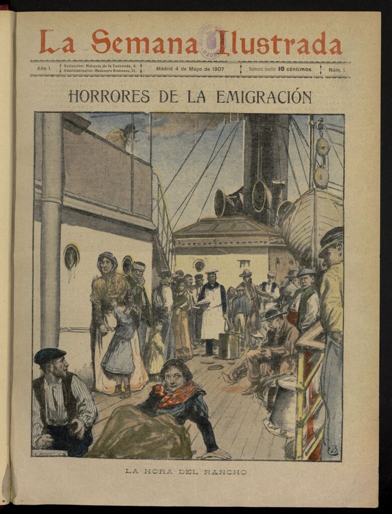 Miniatura de La Semana Ilustrada del 4 de mayo de 1907, nº 1