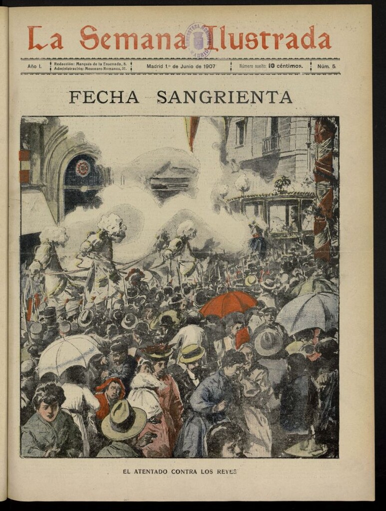 Miniatura de La Semana Ilustrada del 1 de junio de 1907, nº 5
