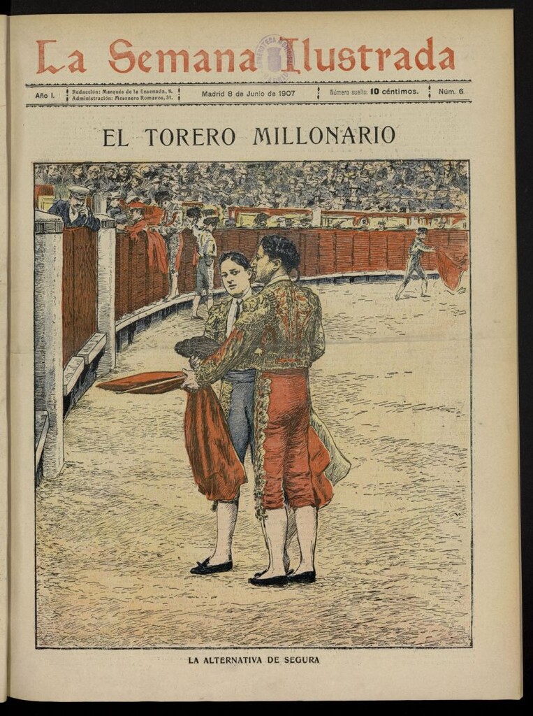 Miniatura de La Semana Ilustrada del 8 de junio de 1907, nº 6