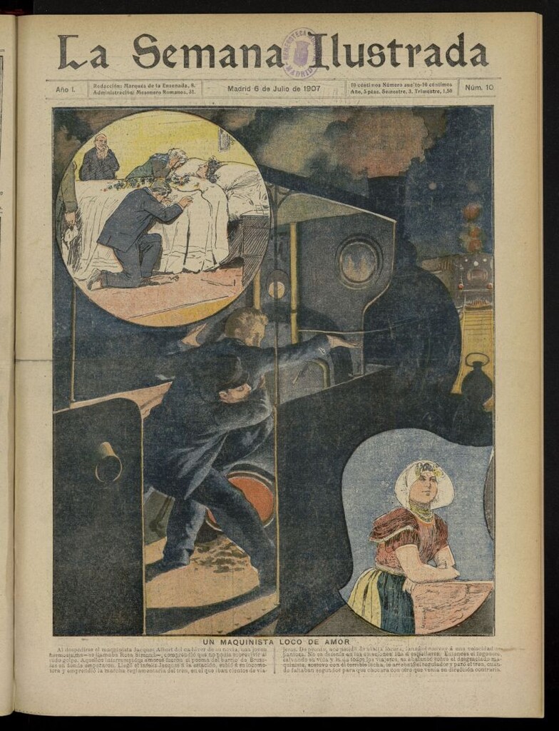 Miniatura de La Semana Ilustrada del 6 de julio de 1907, nº 10