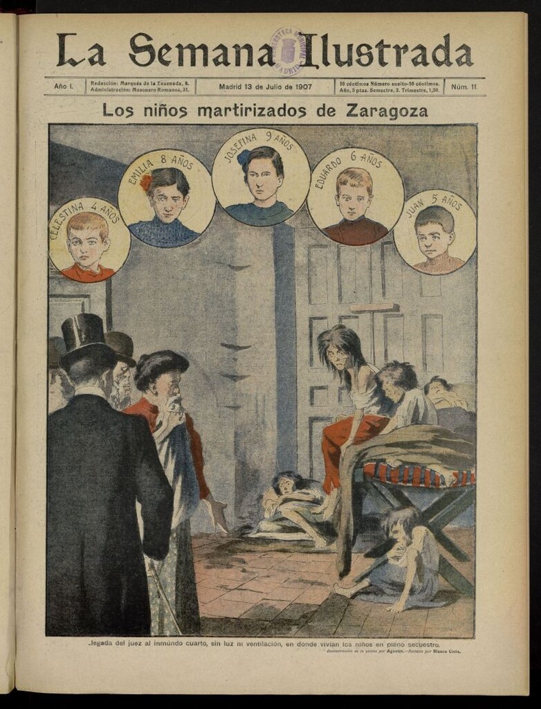 Miniatura de La Semana Ilustrada del 13 de julio de 1907, nº 11