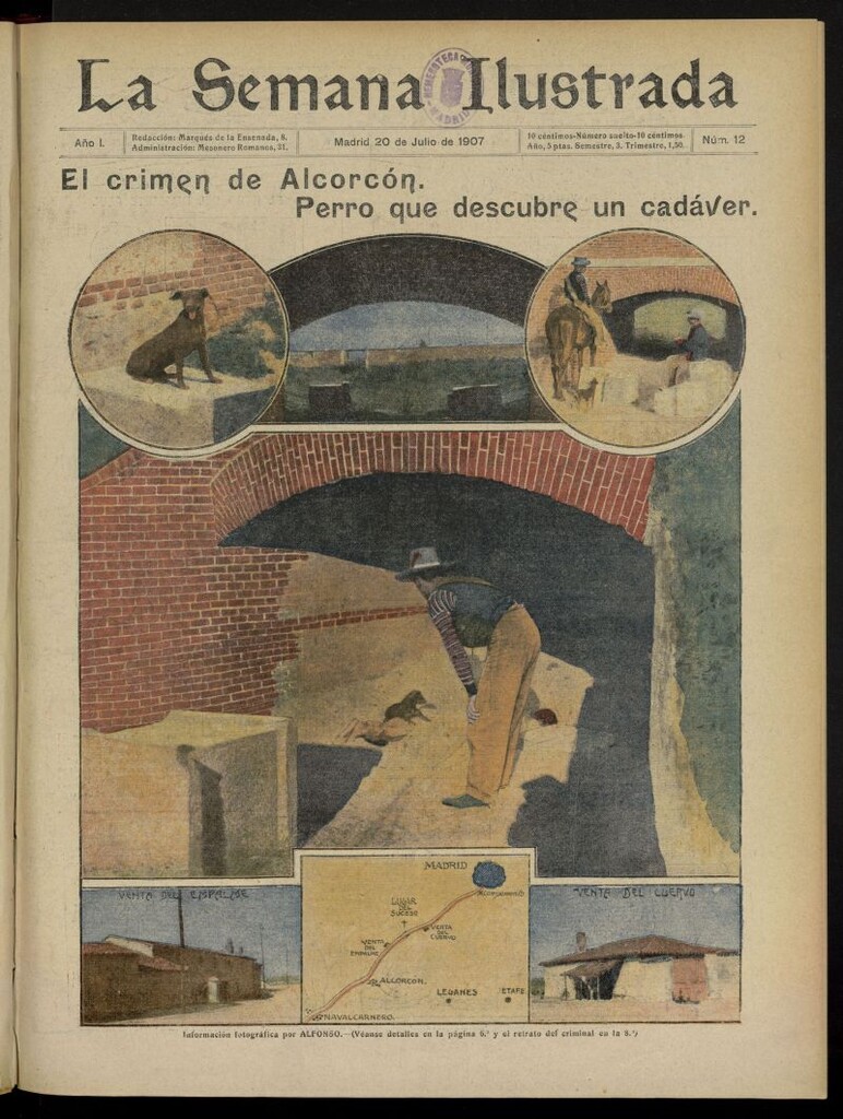 Miniatura de La Semana Ilustrada del 20 de julio de 1907, nº 12