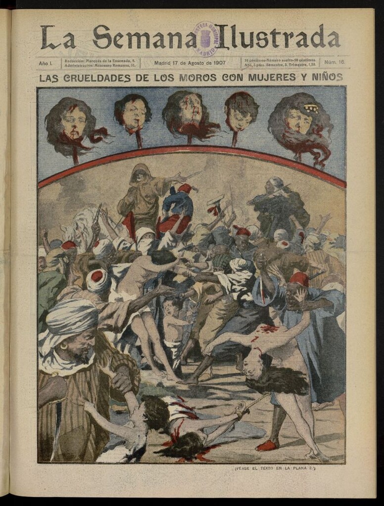 Miniatura de La Semana Ilustrada del 17 de agosto de 1907, nº 16