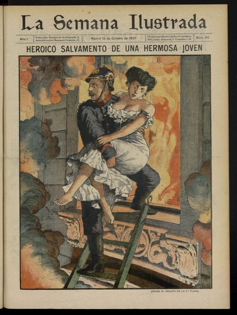 Miniatura de La Semana Ilustrada del 12 de octubre de 1907, nº 24