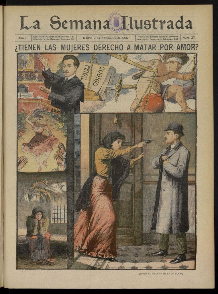 Miniatura de La Semana Ilustrada del 2 de noviembre de 1907, nº 27