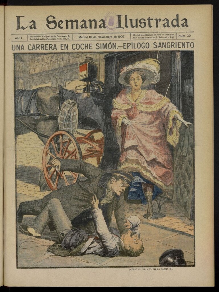 Miniatura de La Semana Ilustrada del 16 de noviembre de 1907, nº 29