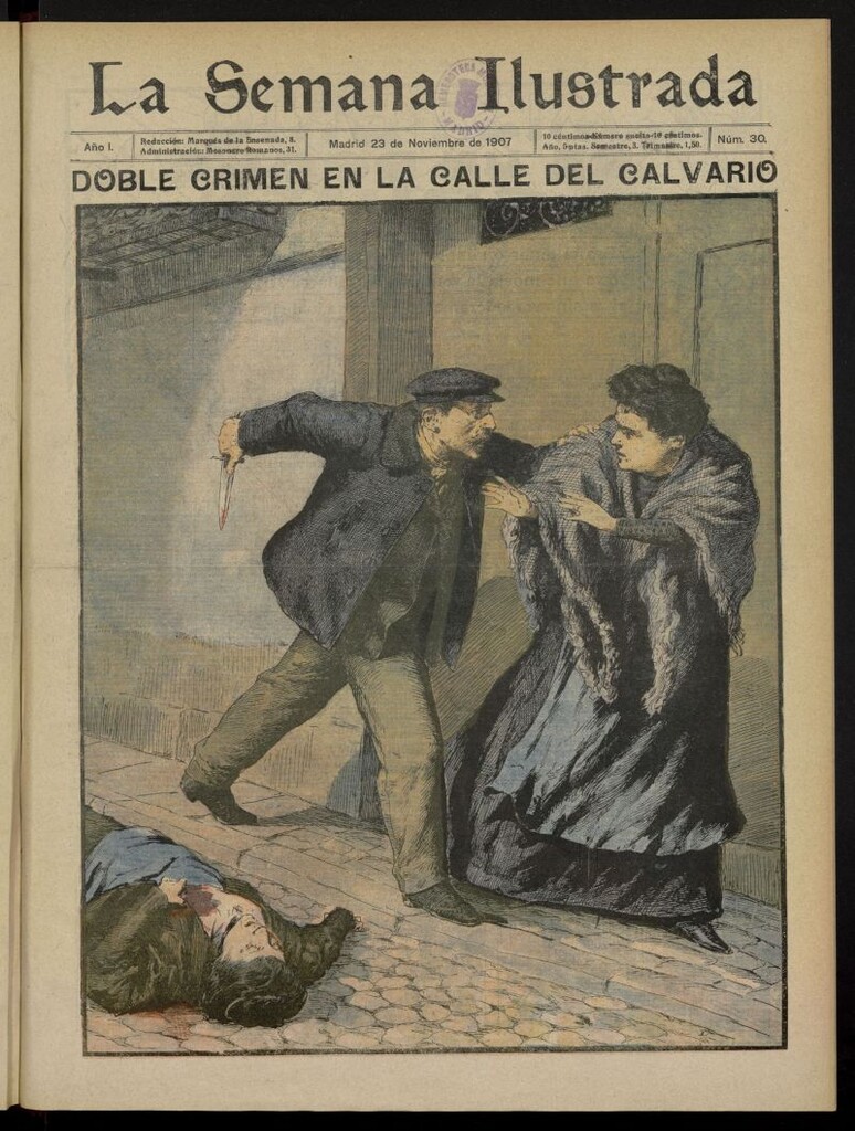 Miniatura de La Semana Ilustrada del 23 de noviembre de 1907, nº 30