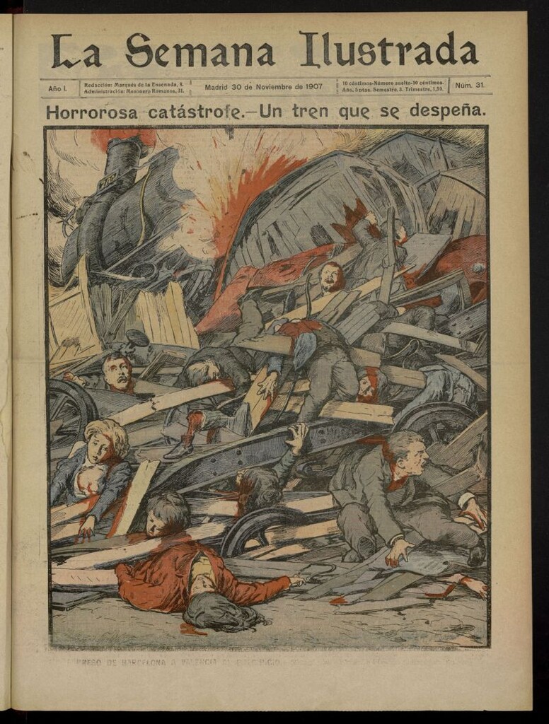 Miniatura de La Semana Ilustrada del 30 de noviembre de 1907, nº 31