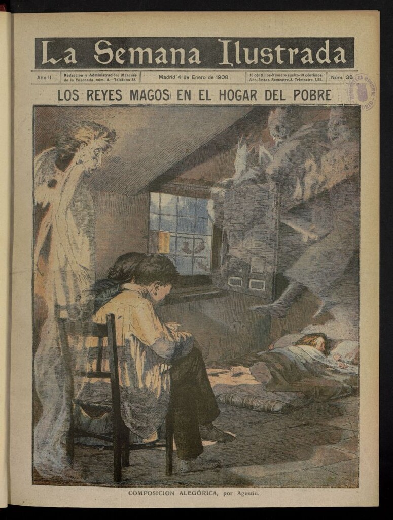 Miniatura de La Semana Ilustrada del 4 de enero de 1908, nº 36