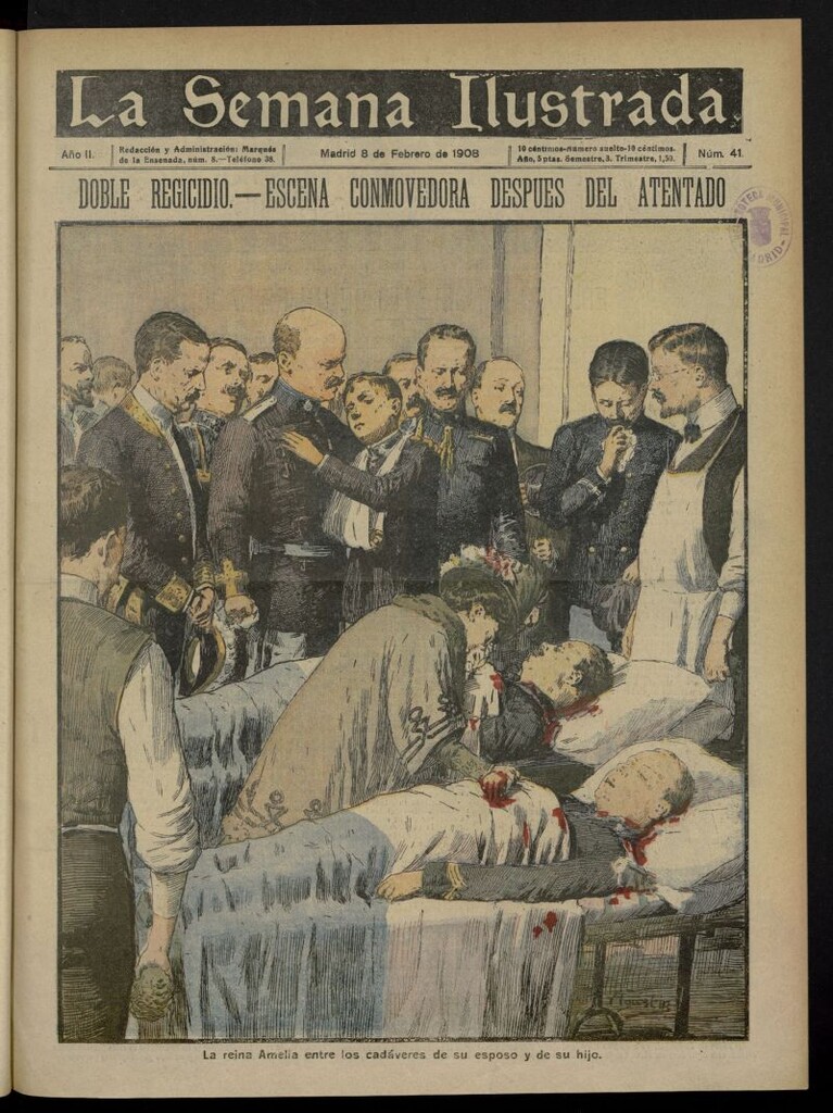 Miniatura de La Semana Ilustrada del 8 de febrero de 1908, nº 41