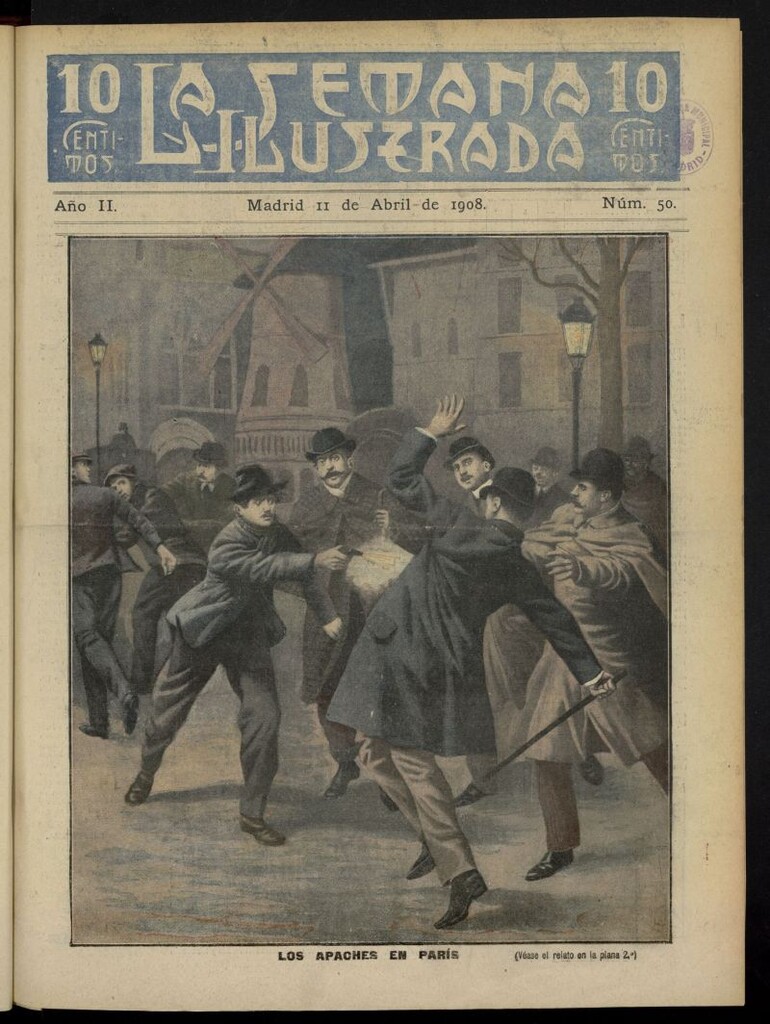 Miniatura de La Semana Ilustrada del 11 de abril de 1908, nº 50