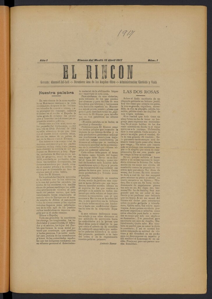 Miniatura de El Rincón del Medik del 15 de abril de 1917