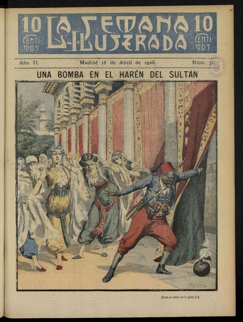 Miniatura de La Semana Ilustrada del 18 de abril de 1908, nº 51
