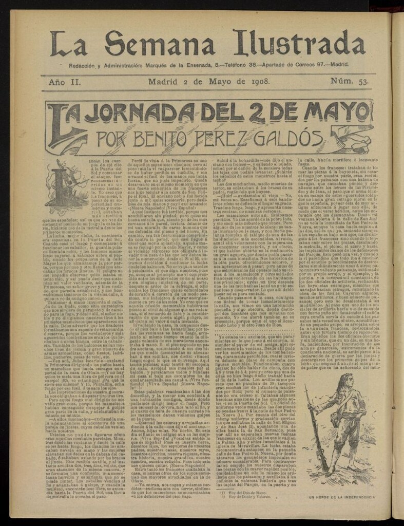 Miniatura de La Semana Ilustrada del 2 de mayo de 1908, nº 53
