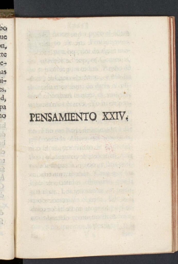 Miniatura de El Pensador 1762, pensamiento XXIV