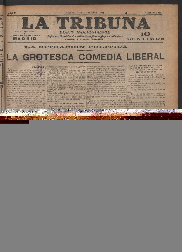 Miniatura de El Pensador 1767, pensamiento LV