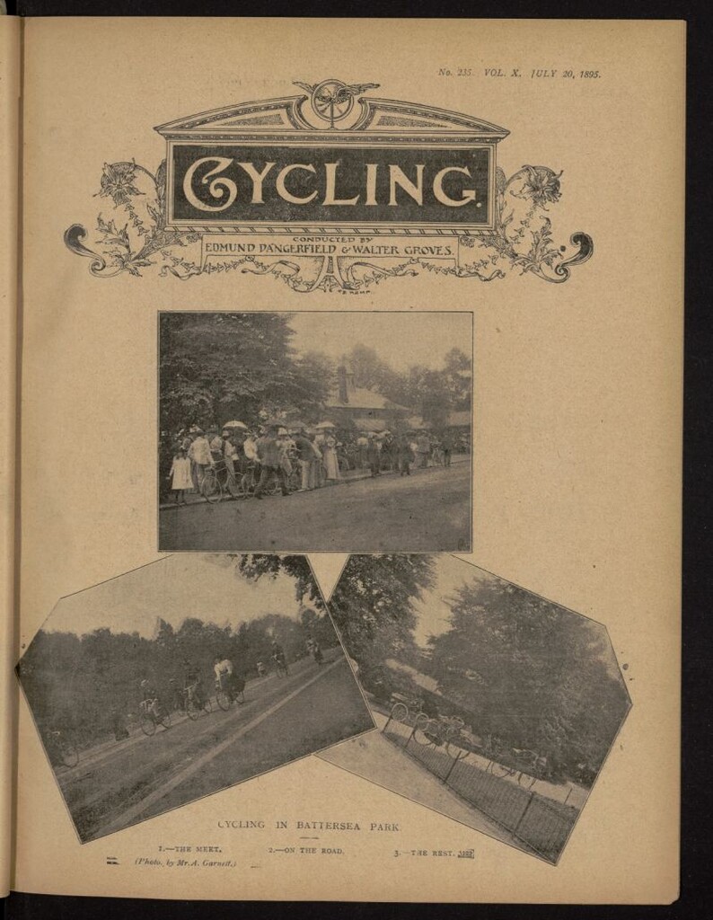 Miniatura de Cycling del 20 de julio de 1895, nº 235