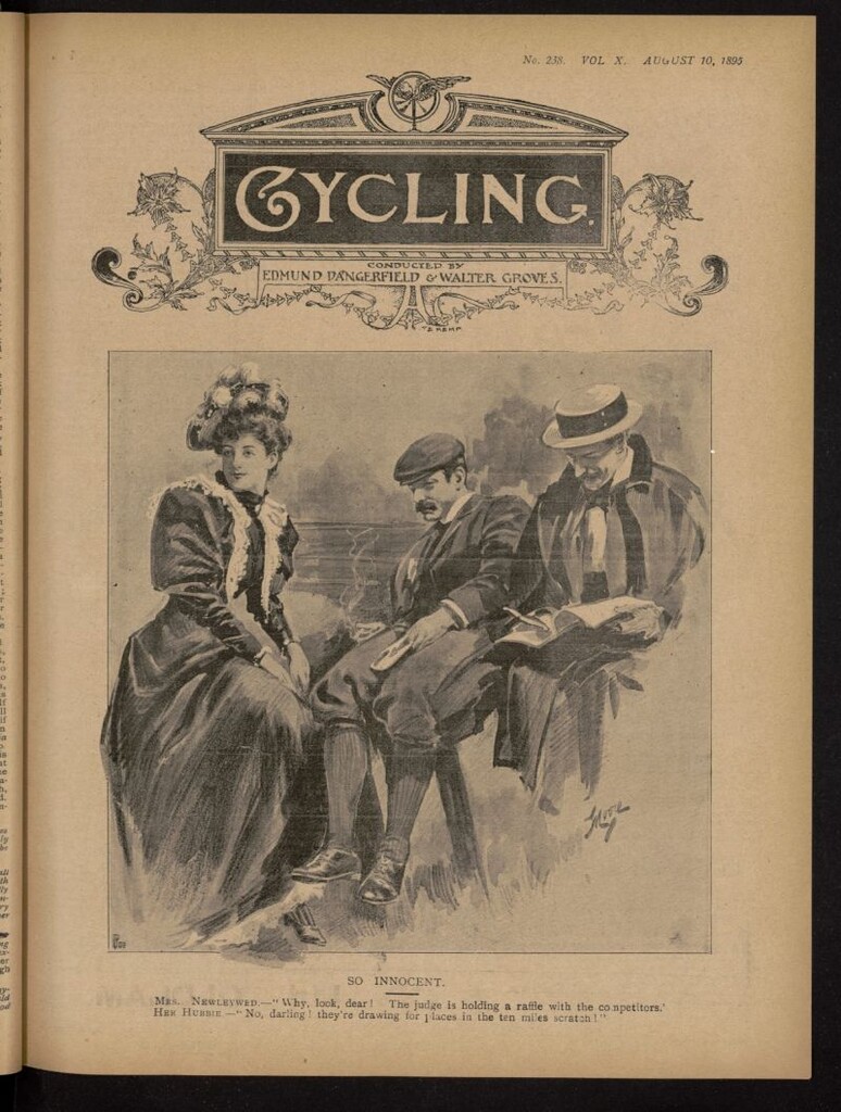 Miniatura de Cycling del 10 de agosto de 1895, nº 238