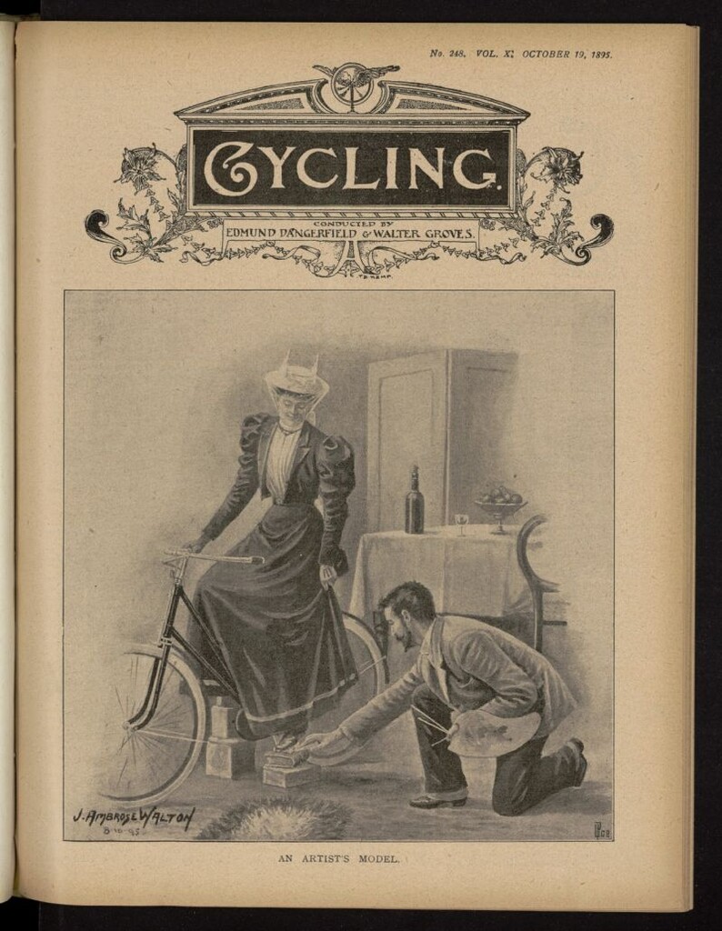 Miniatura de Cycling del 19 de octubre de 1895, nº 248