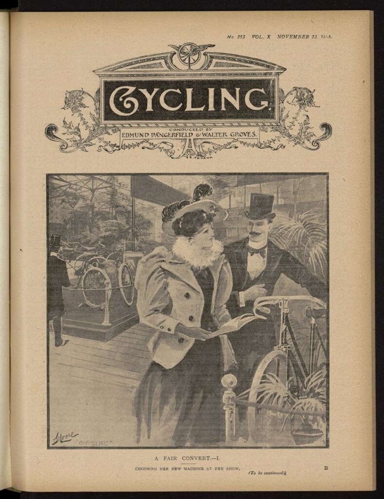 Miniatura de Cycling del 23 de noviembre de 1895, nº 253