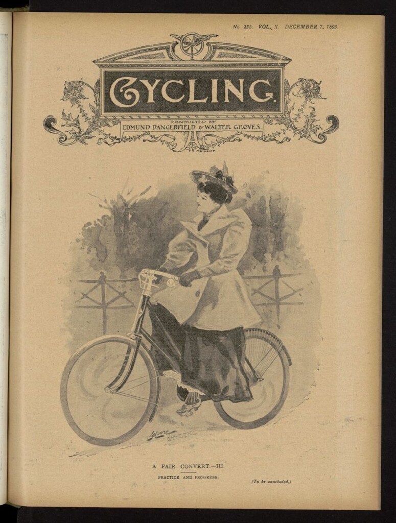 Miniatura de Cycling del 7 de diciembre de 1895, nº 255