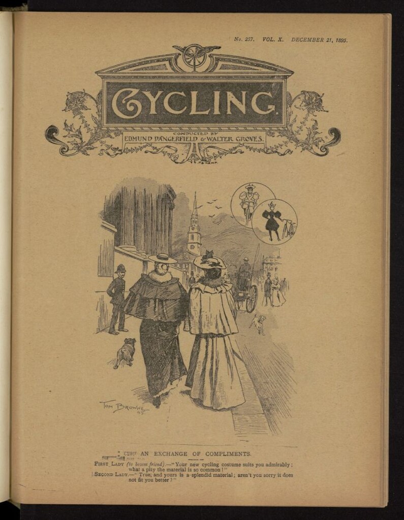 Miniatura de Cycling del 21 de diciembre de 1895, nº 257