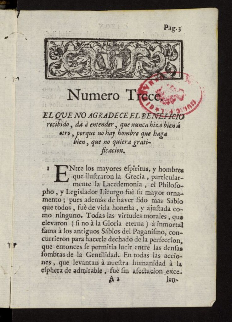 Miniatura de Caxon de Sastre de 1761, nº 13