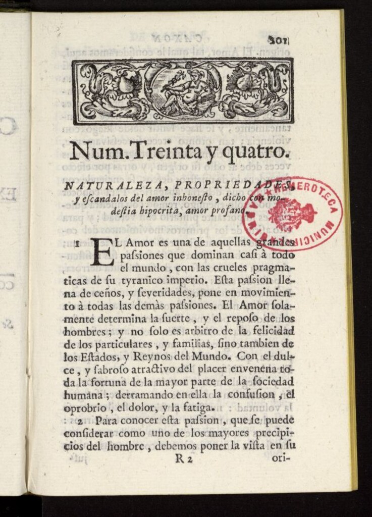 Miniatura de Caxon de Sastre de 1761, nº 34