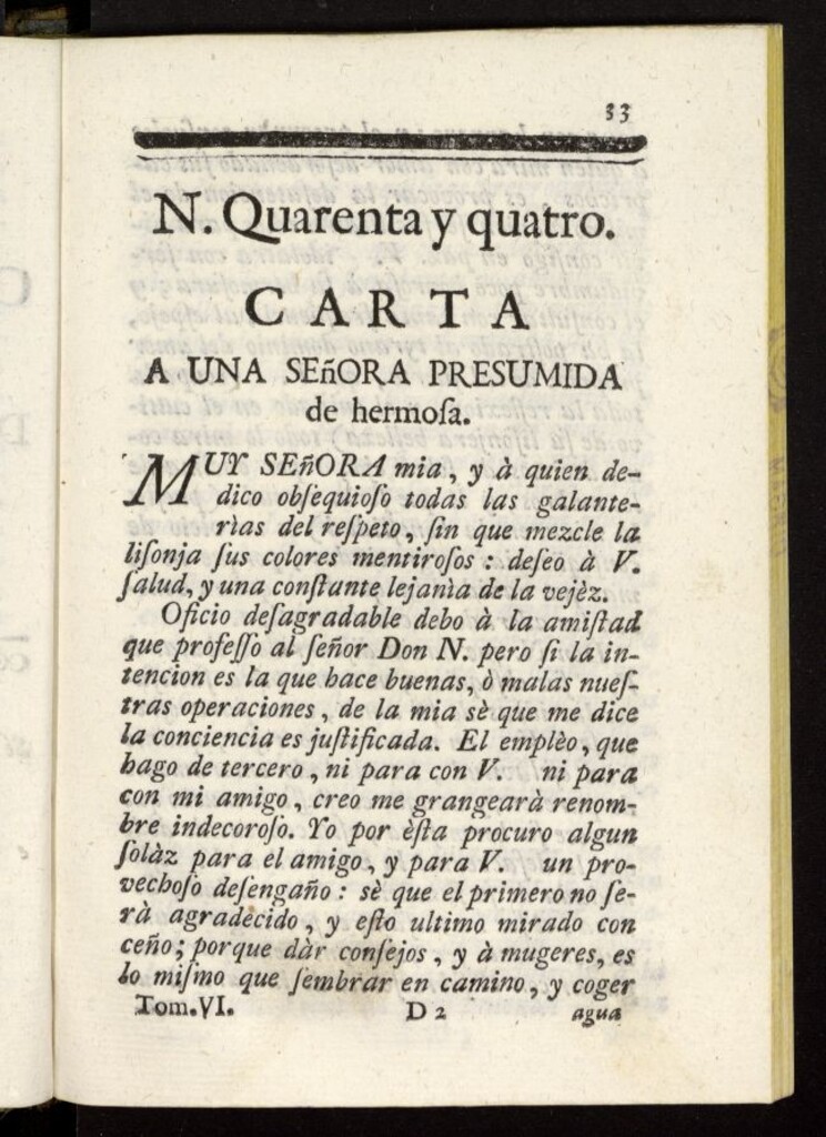 Miniatura de Caxon de Sastre de 1761, nº 44