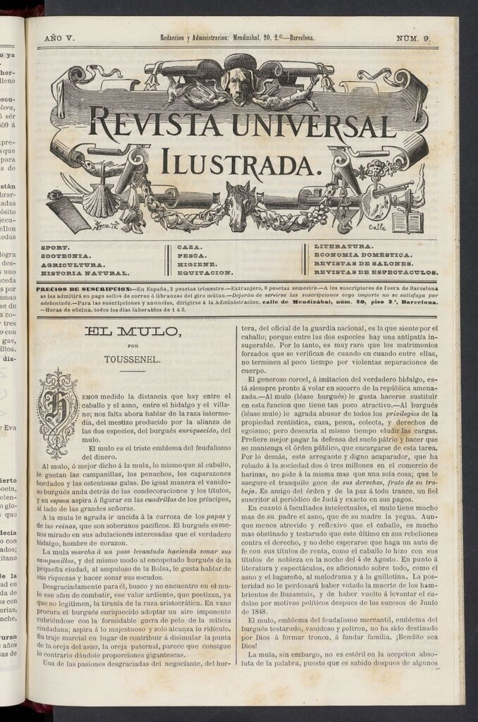Miniatura de El Zookeryx de 1880, nº 9