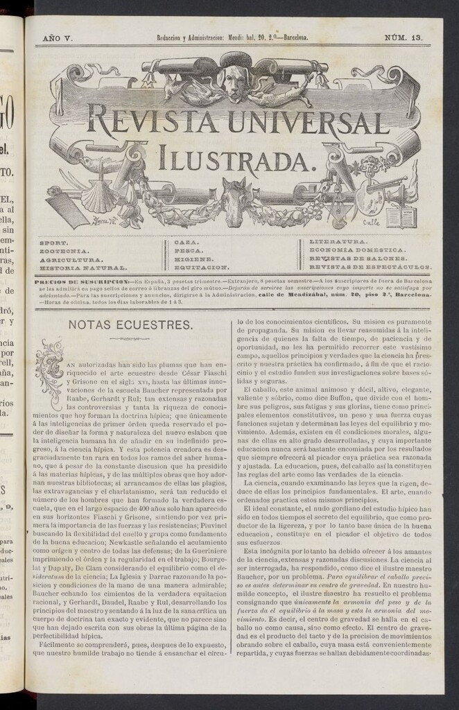 Miniatura de El Zookeryx de 1880, nº 13