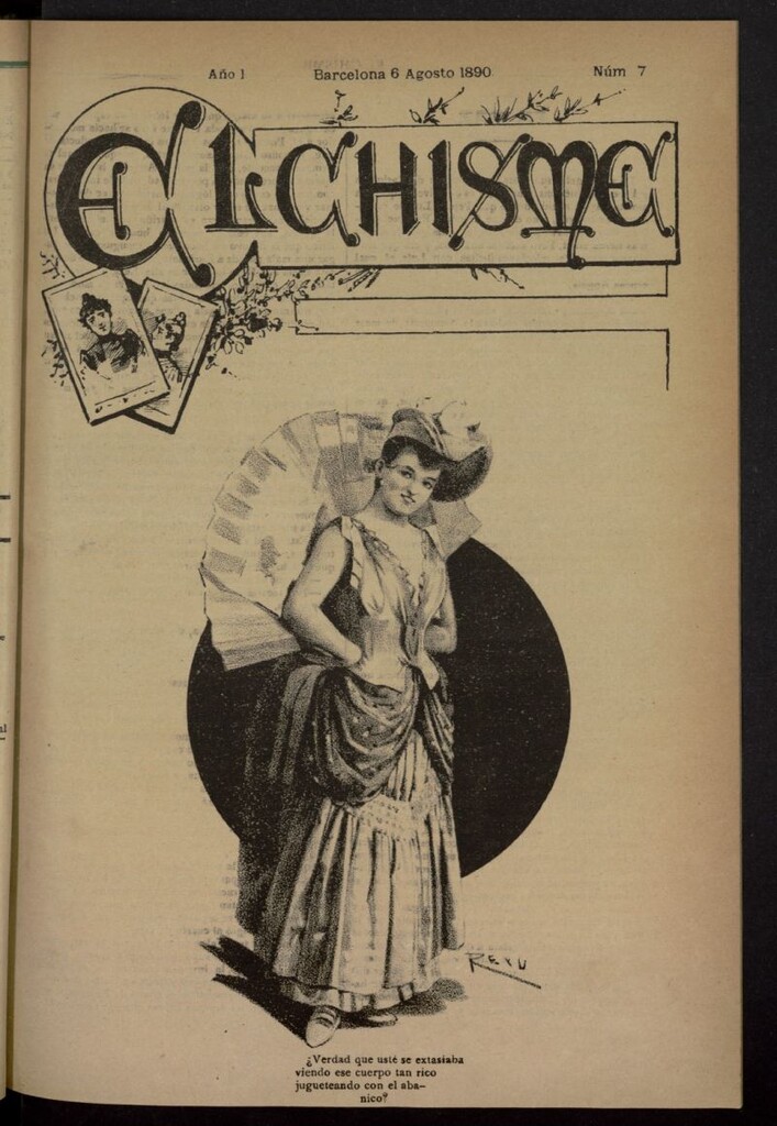 Miniatura de El Chisme del 6 de agosto de 1890, nº 7