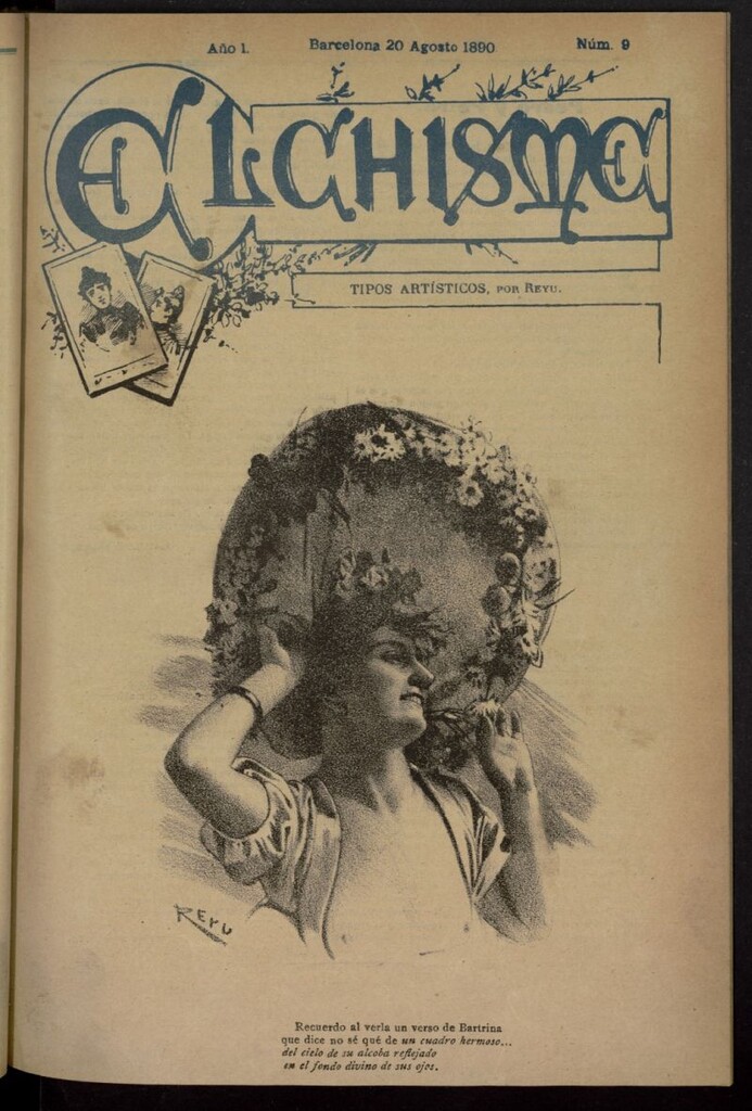 Miniatura de El Chisme del 20 de agosto de 1890, nº 9