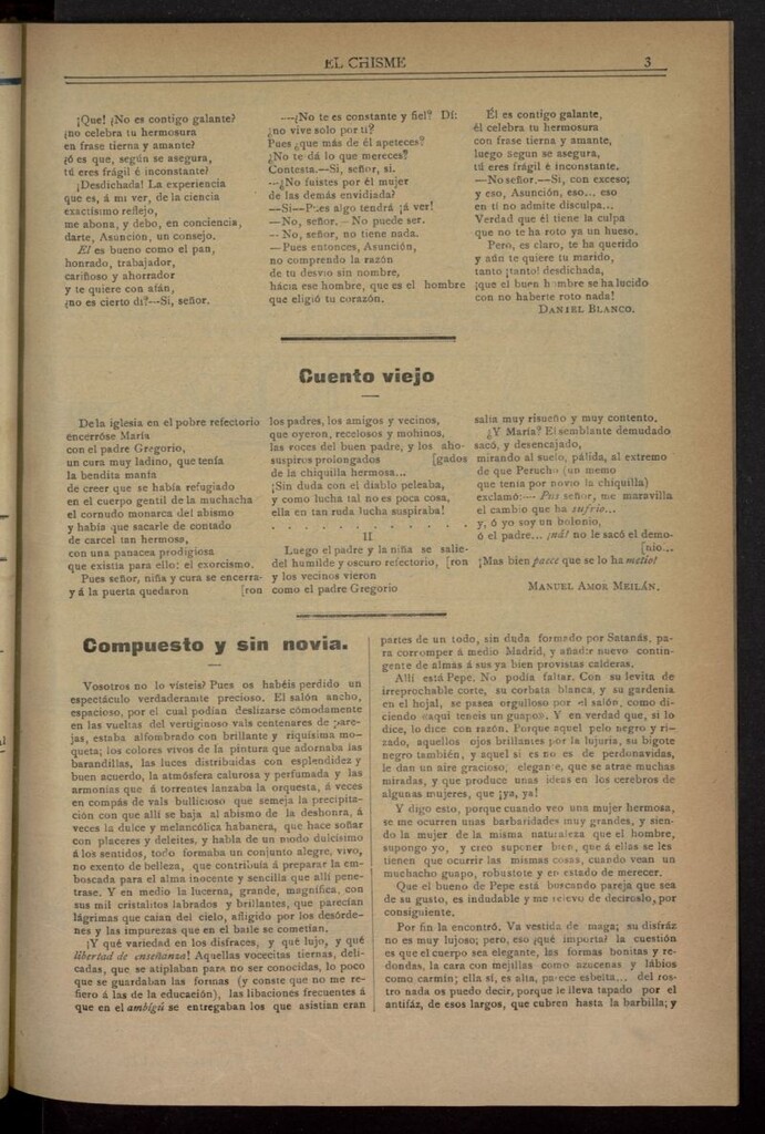 Miniatura de El Chisme de agosto de 1890, nº 10