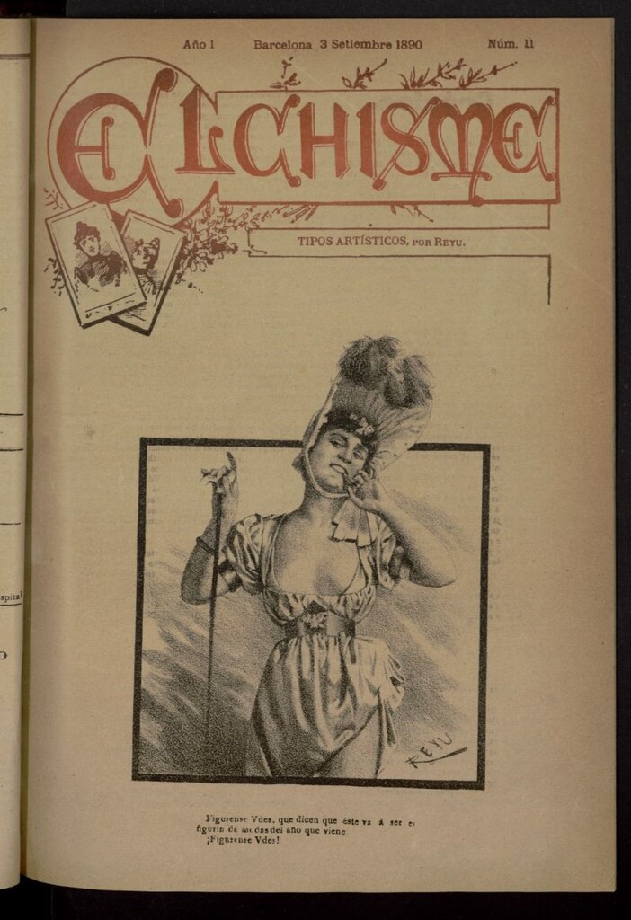 Miniatura de El Chisme del 3 de septiembre de 1890, nº 11