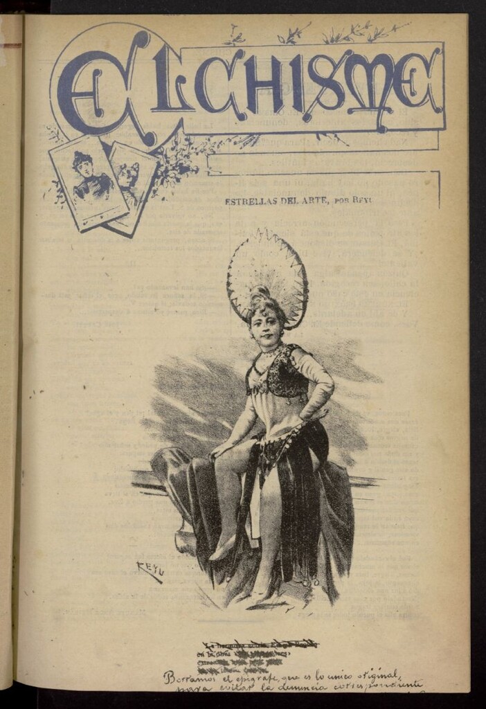 Miniatura de El Chisme del 3 de septiembre de 1890, nº 12