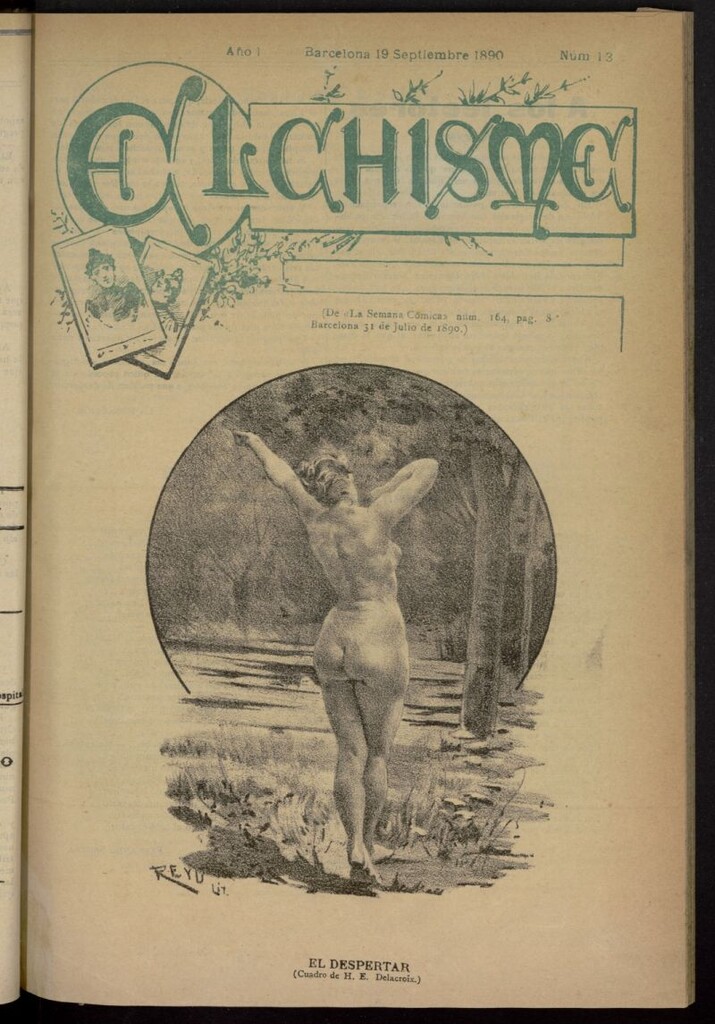 Miniatura de El Chisme del 19 de septiembre de 1890, nº 13