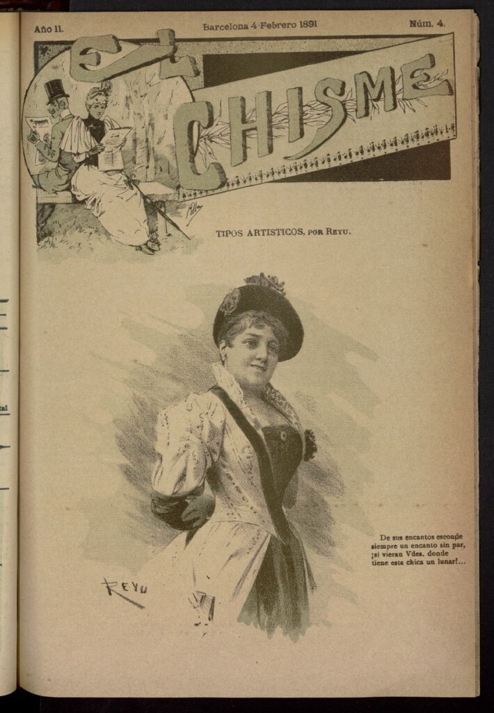 Miniatura de El Chisme del 4 de febrero de 1891, nº 4