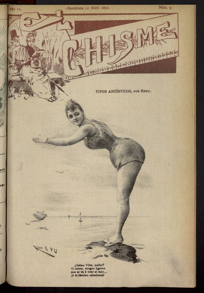 Miniatura de El Chisme del 14 de abril de 1891, nº 9