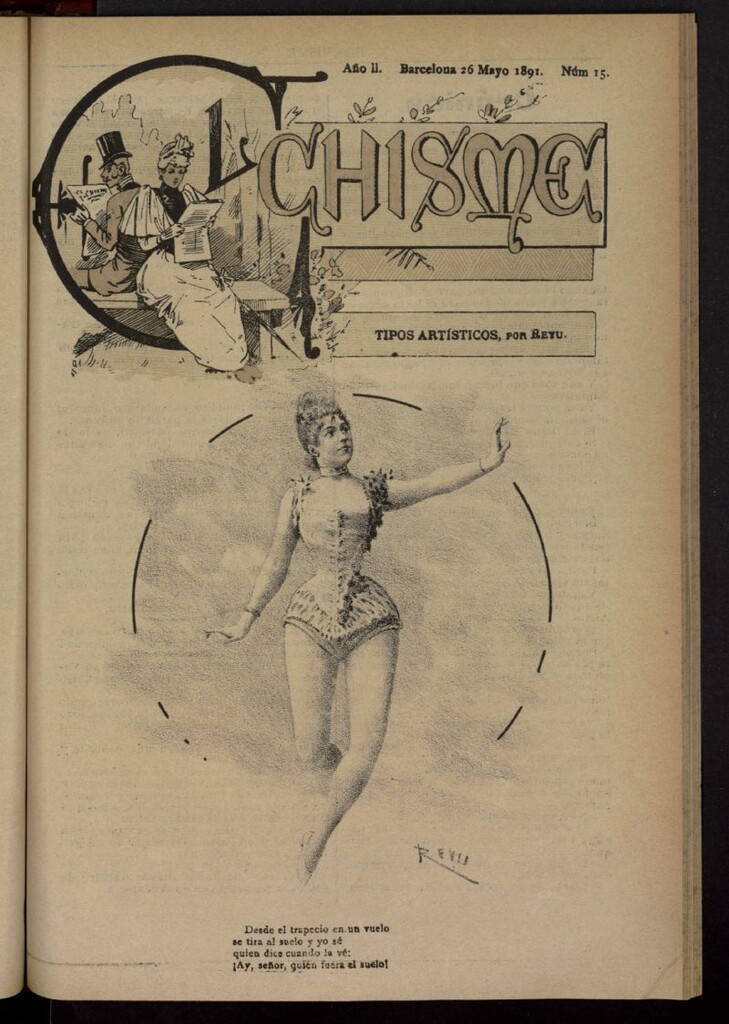 Miniatura de El Chisme del 26 de mayo de 1891, nº 15