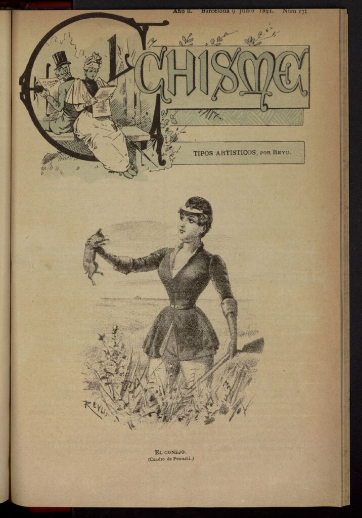 Miniatura de El Chisme del 9 de junio de 1891, nº 17