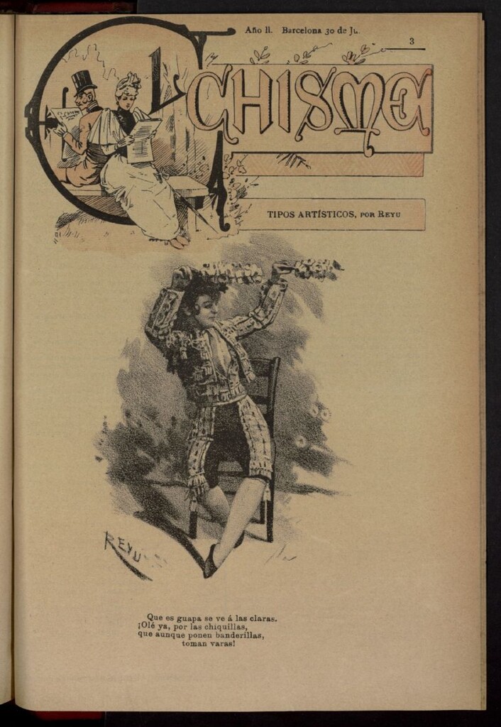 Miniatura de El Chisme del 30 de junio de 1891, nº 20