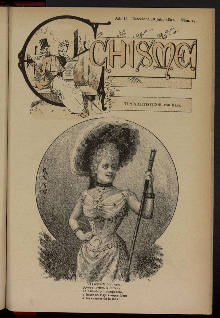 Miniatura de El Chisme del 28 de julio de 1891, nº 24