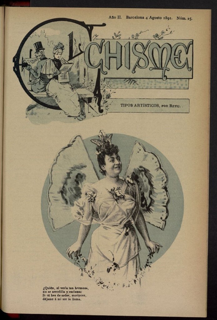 Miniatura de El Chisme del 4 de agosto de 1891, nº 25