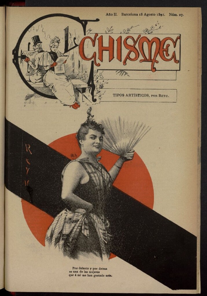 Miniatura de El Chisme del 18 de agosto de 1891, nº 27