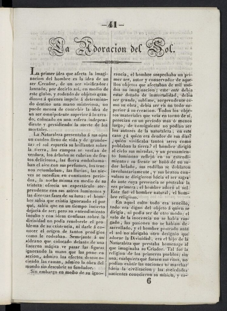 Miniatura de El Siglo XIX (Madrid. 1837), nº 6